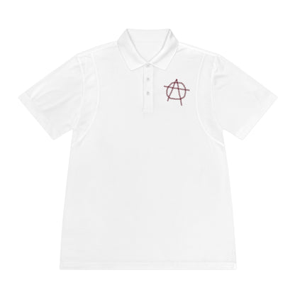 A is For Abbreviation Men's Sport Polo Shirt