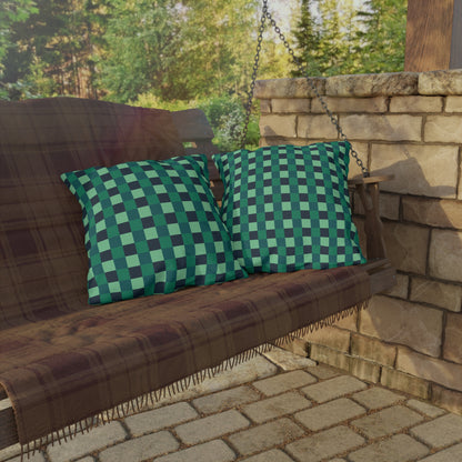 Already Coolest Check Outdoor Pillow