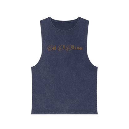 Day Off Light Unisex Stonewash Tank Top