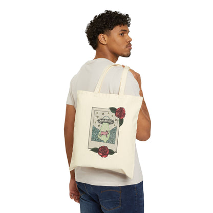 Down Bad Cotton Canvas Tote Bag