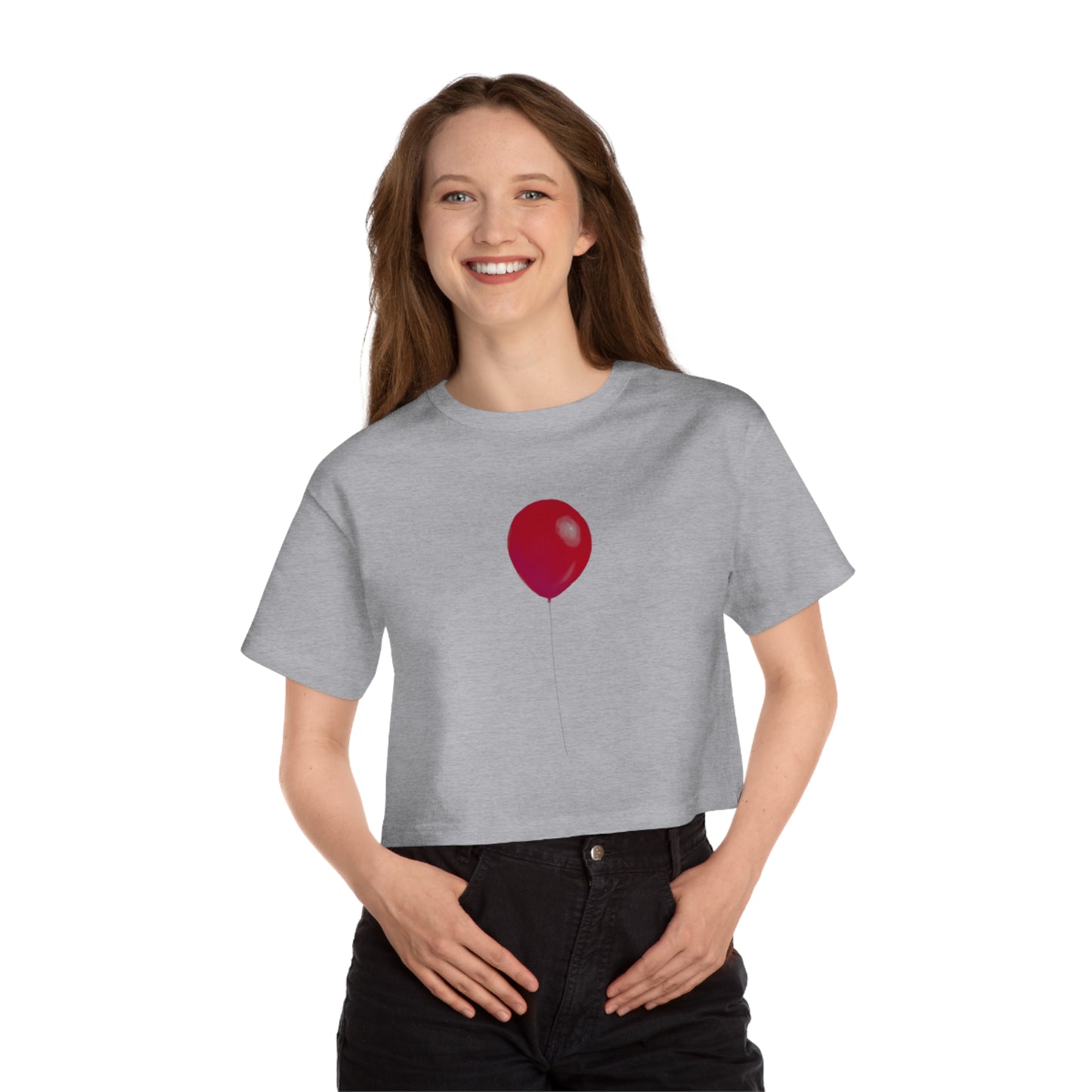 Birthdaze Women's Heritage Cropped Champion T-Shirt