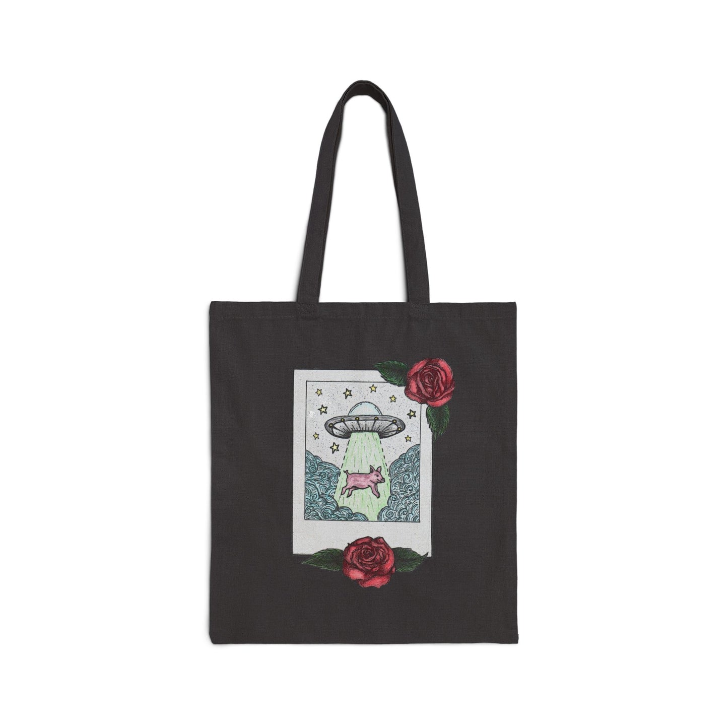 Down Bad Cotton Canvas Tote Bag