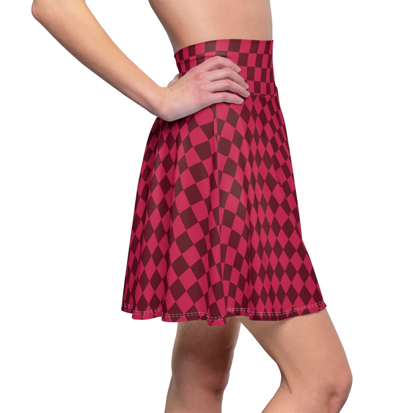 Phase One Check Women's Skater Skirt