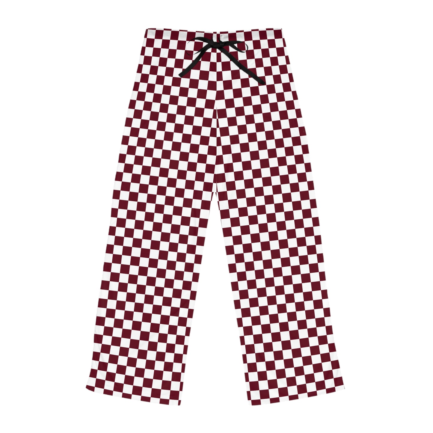 Pomegranate Check Women's Pajama Pants