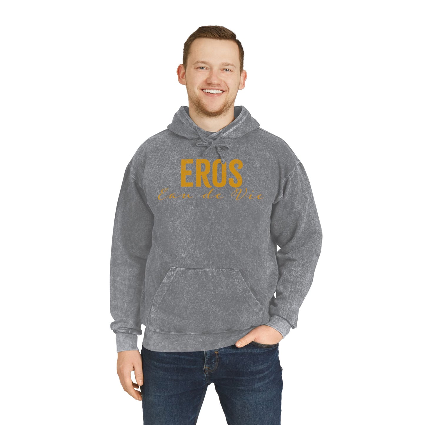 Eros Unisex Mineral Wash Hoodie