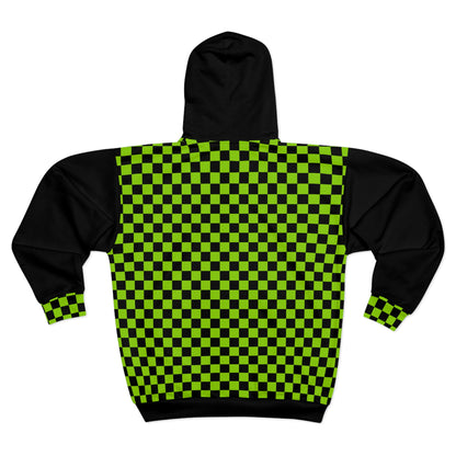 Brat Check Unisex Zip Hoodie