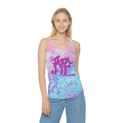 Nihilivvie Tie Dye Racerback Tank Top