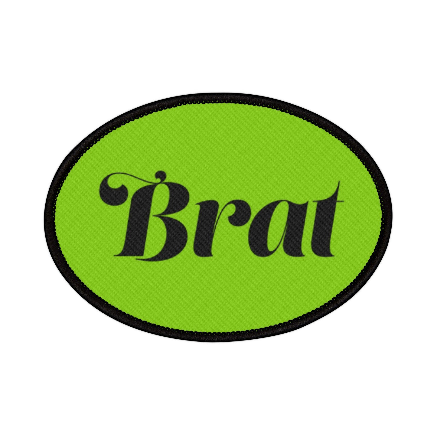 Brat Iron-On Patches